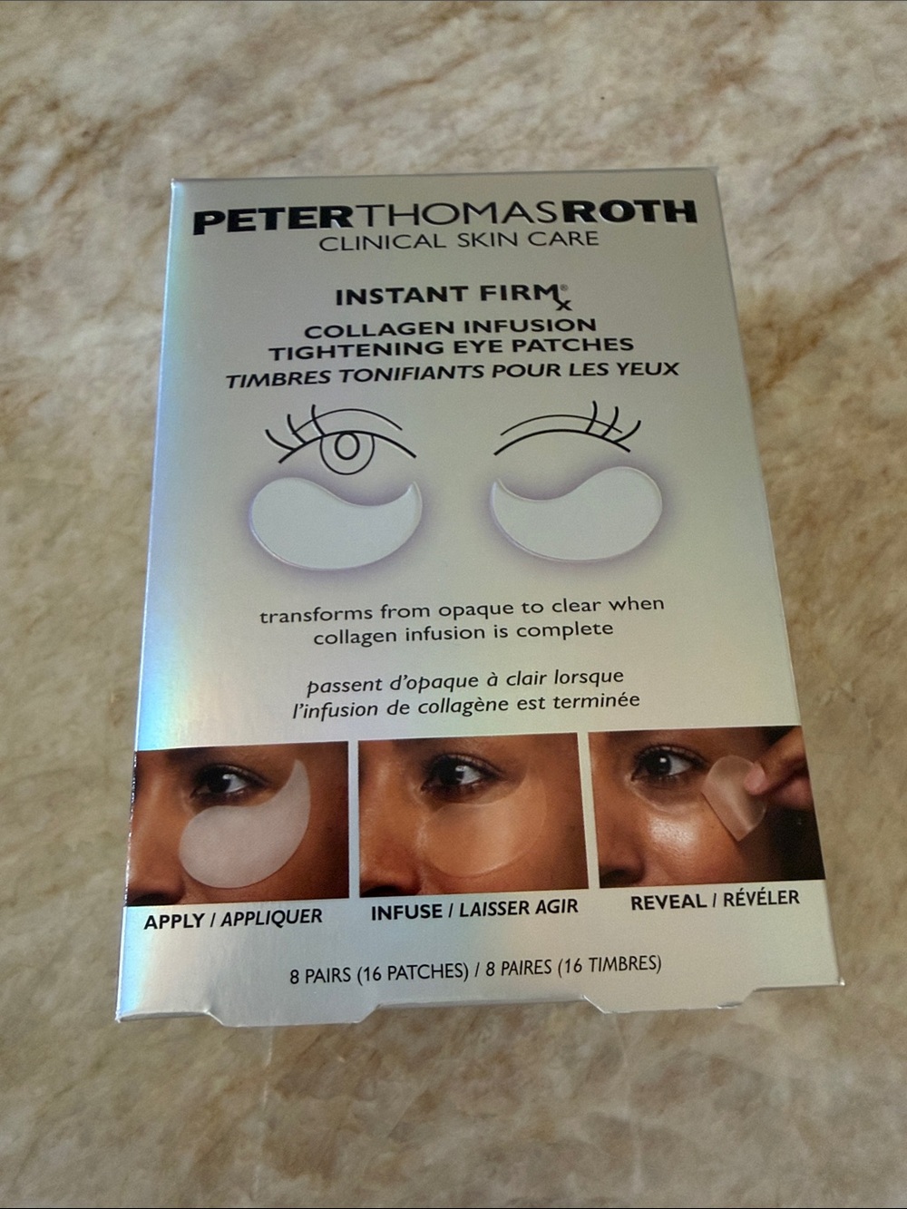 New Peter Thomas Roth
 Instant FIRMx Collagen Tightening Eye Patches